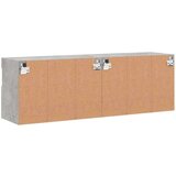  Zidni TV ormarići LED 2 kom boja betona 60x30x40 cm | shoptok.hr