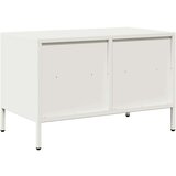 vidaXL TV omarica bela 68x39x43,5 cm hladno valjano jeklo | Shoptok.si