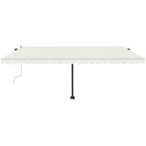  Samostojeća tenda na ručno uvlačenje 500 x 350 cm krem | shoptok.hr