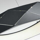  LED luster na sajli REUS LED/36W/230V 4000K prečnik 61 cm crna | Eponuda.com