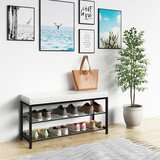 MID.YOU REGAL ZA ČEVLJE črna, bela | Shoptok.si