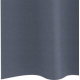 vidaXL Zavese z zavesami 2 pcs Antracitna 260 x 140 cm Poliester | Shoptok.si