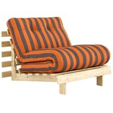 Karup Narančasta/smeđa futon/drvena fotelja Roots – Cijene