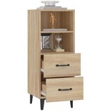  Komoda boja hrasta sonome 34 5x34x90 cm od konstruiranog drva | shoptok.hr