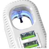 BAVIN auto punjač&sterilizator 36W pd QC3,0 2XUSB + kabl type-c bela | ePonuda.com