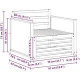  Srednji zunanji kavč Naravna, (5000272096) | Shoptok.si