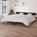  Okvir za krevet od borovine crni 180 x 200 cm bračni | Eponuda.com