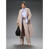 Sinsay Hlače straight fit s remenom | shoptok.hr