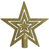  Novogodišnji ukras vrh za jelku Zvezda/ zlatna Cene
