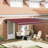 Tenda na automatsko uvlačenje s LED bordo 400 x 300 cm | shoptok.hr