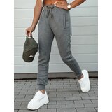 DStreet Spodnie damskie dresowe FITS ciemnoszare | Shoptok.si