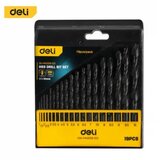  HSS SET BURGIJA ZA ČELIK DELI 1.0-10MM 19KOM EDH-MHZ019-ED1 | ePonuda.com