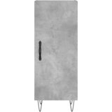  Visoka komoda siva betona 34,5x34x180 cm od konstruiranog drva | shoptok.hr