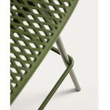 Kave Home Zelena metalna/plastična vrtna barska stolica Quinby – | shoptok.hr