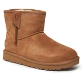 Ugg Škornji za sneg W Classic Mini Bailey Zip 1151230 Rjava