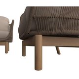 Ambia Garden vrtni set aluminij barva tikovine bež, barva tikovine | Shoptok.si