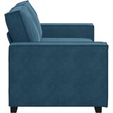  Dvosjed Plavi 180x78x84 cm Baršun | shoptok.hr