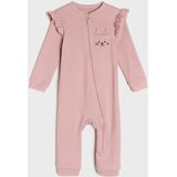 Sinsay Pamučni kombinezon za bebe s vezom mačke | shoptok.hr