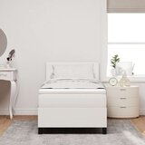  Krevet s podnicom s madracem krem 100x200 cm baršunasta tkanina | shoptok.hr