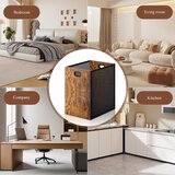 ZINUEEN leseni koš za smeti 16.8L | Shoptok.si