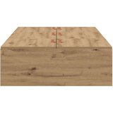  Krevet s prostorom za pohranu od umjetnog hrasta 100x200 cm | shoptok.hr