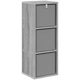  Strani šal s predalom Siva Sonoma 25,5 x 22 x 69,5 cm, (5000233866) | Shoptok.si