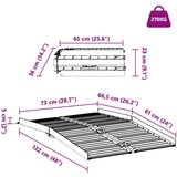  Ramp za invalidska kolica Srebrno 122 x 73 5 x 11 cm Aluminij | shoptok.hr