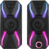 Rampage zvučnici 2.0 gaming RMS-X5 2.0 black multimedia gaming usb speaker, 39545 | Eponuda.ba