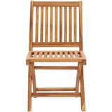  Sklopive vrtne stolice s jastucima 6 kom od masivne tikovine | shoptok.hr