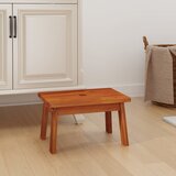  Pomoćni stolac 38 x 26 x 22 cm od masivnog bagremovog drva | shoptok.hr