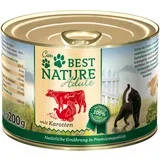 Varčno pakiranje Cat Adult 12 x 200 g - Govedina, puran in korenje