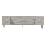 Hanah home tv polica Dekop2 ephesus marble silver