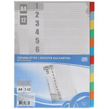 TTO Index 1-12 A4 Kartonski Boja | Eponuda.ba