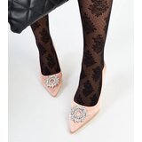 Gemre Beige satin-finish stilettos with rhinestones Clemente | Eponuda.ba