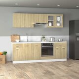  Set kuhinjskih ormarića od 8 dijelova "Lyon" hrast Sonoma, inženjersko drvo | shoptok.hr