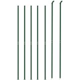  Ograda od žičane mreže s prirubnicom zelena 1,4x10 m | shoptok.hr