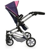 Kolica za lutke Reig Combi Neo Pro Mornarsko plava 63 cm | shoptok.hr