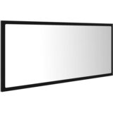  LED kupaonsko ogledalo crno 100x8,5x37 cm akrilno | shoptok.hr
