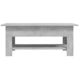  Stolić za kavu boja betona 102x55x42 cm konstruirano drvo | shoptok.hr