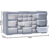  Organizator s 22 ladice 49 x 16 x 25,5 cm Slike