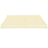  Sklopiva tenda na ručno upravljanje 600 cm krem | shoptok.hr