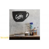 SECURIT ČRNA KREDNA TABLA Silhouette - skodelica FBCUP | Shoptok.si
