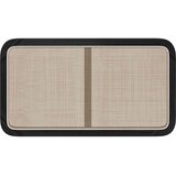  Uzglavlje s uzglavljem Crna 100 x 55 x 3 cm Ratan | shoptok.hr