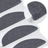vidaXL Preproge za stopnice samolepilne 10 kosov sive 56x17x3 cm Cene