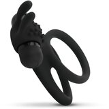 EasyToys - Men Only dvostruki vibrirajući prsten za penis sa zečjim ušima Share Ring | shoptok.hr
