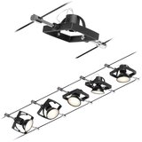 PAULMANN 94434 - Set od 5 spot svetala GU5,3/10W MAC 230V crna | Eponuda.com