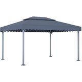 vidaXL Paviljon 400x300 cm antraciten aluminij Cene