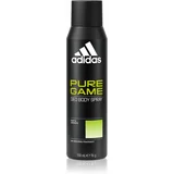 Adidas Pure Game Deo Body Spray 48H dezodorans u spreju bez aluminija 150 ml za muškarce