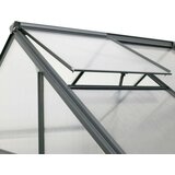 WESTMANN aluminijski staklenik Flora 64 | Antracit | 132x192x202 cm | shoptok.hr