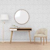 vidaXL Stenski paneli 48 kosov beli 50x50 cm EPS 12 m² ametist | Shoptok.si